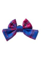 Jibbitz Lazo Cuadrillé Rosado Azul