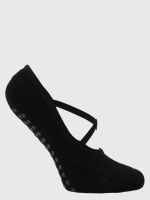 Calcetin Mujer Strappy Grip Negro