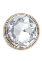 Jibbitz Crocs Gema Oro Claro Metalizado