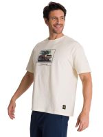 Polera Manga Corta Hombre Relaxed Innovation Blanco