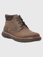 Botín Cuero Hombre Smart Lace Boot Café
