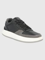 Zapatilla Cuero Negro Hombre Mozze
