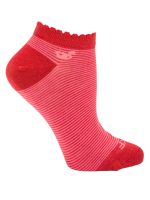 Calcetin Bambú Mujer Ped St Lines Rosado