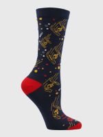 Calcetin Algodón Mujer Tie Fighter Azul