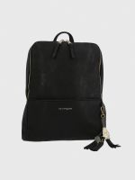 Mochila Ecocuero Mujer Danny Back Negro