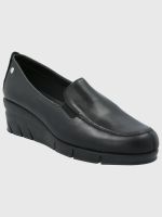 Zapato Cuero Mujer Huge Grant Too Negro