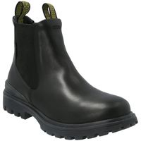 Botín Cuero Mujer One And Only Negro