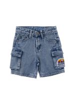 Short Niño Hemer Denim Claro