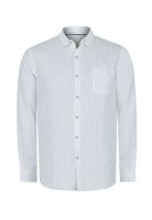 Camisa Lino Orgánico Azul Fantasy Hombre