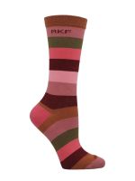 Calcetín Bambú Mujer C Block Rosado