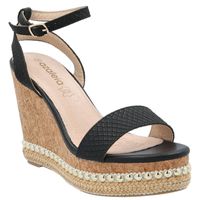 Sandalia Mujer Jack Negro