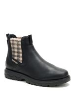 Botín Cuero Mujer Fandom Chelsea Negro