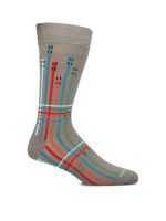 Calcetín Algodón Hombre C Carrera Gris