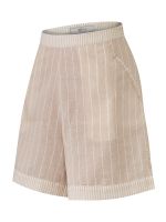 Short Lino Orgánico Mujer Huron Rosado