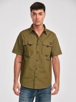 Camisa Manga Corta Hombre Utility S/S Shirt Verde