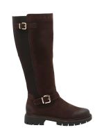 Bota Cuero Mujer Landd Chocolate