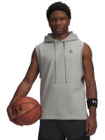 Poleron S/M Gris Hombre Curry Sleeveless Hoodie