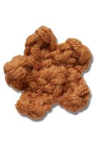 Jibbitz Crocs Estrella de Crochet Café