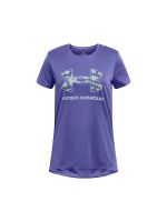 Polera Manga Corta UA Tech Niña Morado