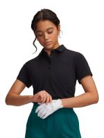 Polera M/C UA Drive Polo Negro Mujer