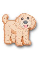 Jibbitz Crocs Perro Golden Doodle Café