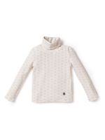 Polera Manga Larga Niña Aster Blanco