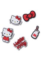 Pack 5 Jibbitz Crocs Hello Kitty Blanco