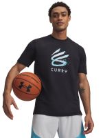 Polera M/C Hombre Curry Splash Wordmark Polera Negro