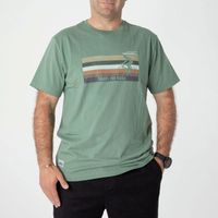 Polera Hombre Fireflies Verde