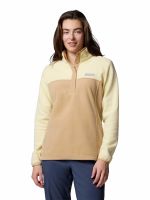 Polar Mujer Benton Springs Half Snap Beige
