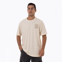 Polera Manga Corta Hombre NIMT Beige