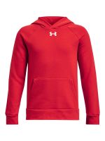 Polerón UA Rival fleece rojo para niños