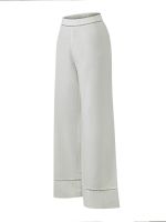 Pantalón Lino Orgánico Mujer Mekong Blanco