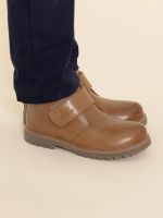 Botin Cuero Allen Vl Niño Café