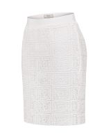 Falda Algodón Orgánico Mujer Naga Blanco