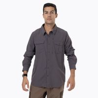 Camisa Manga Larga Hombre Kuskov Gris