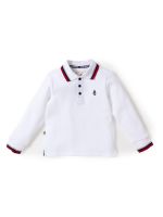 Polera Manga Larga Niño Heaven Blanco