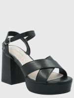 Sandalia Mujer Cristiana Negro