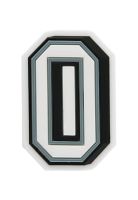 Jibbitz Crocs Número 0 Blanco