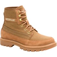 Botín Colorado Canvas Mujer Café