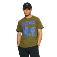 Polera Manga Corta Hombre Joy Verde