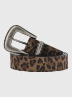 Cinturon Cuero Mujer Vedrana Café