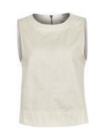 Blusa Algodón Orgánico Crema Lee Mujer