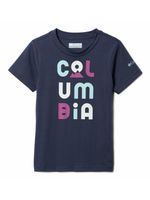 Polera Niña Bessie Butte Grap Azul