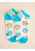 Calcetin Crema PeBike Niño