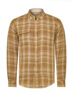 Camisa Algodón Orgánico Hombre Bradford Beige