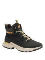 Zapatilla Cuero Hombre Colorado Sneaker Negro