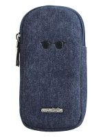 Estuche de anteojos Mujer Twin Glasscase Azul