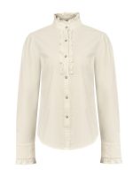 Blusa Algodon Org. Mujer Borage Blanco
