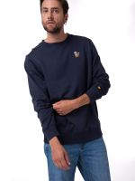 Polerón Hombre Graphic Fleece Azul Oscuro